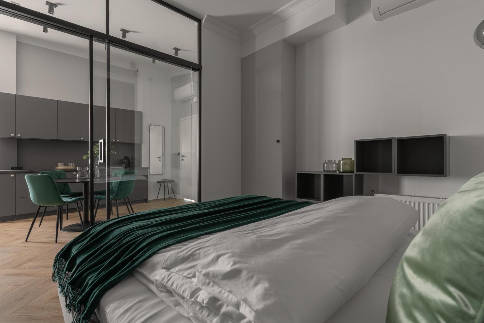 Apartio Rooms Katowice Rom bilde